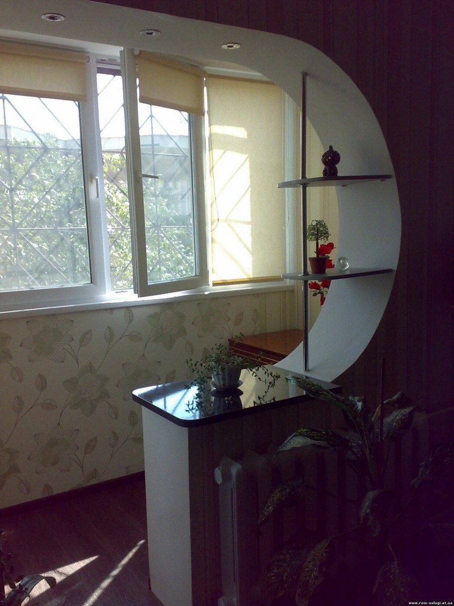 Объединение лоджии с комнатой в доме п44т