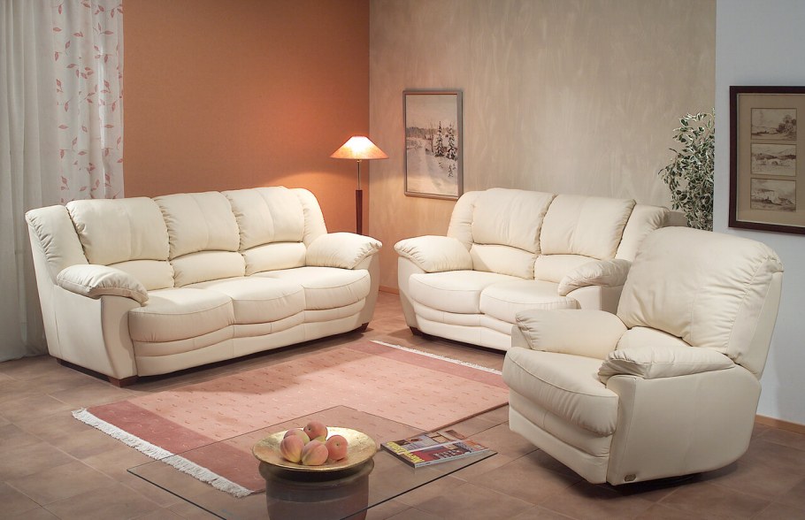 Современная мягкая мебель для зала