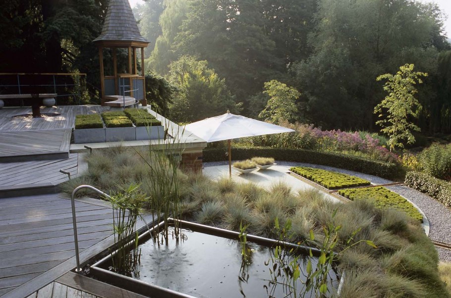 Стиль натургарден в ландшафтном