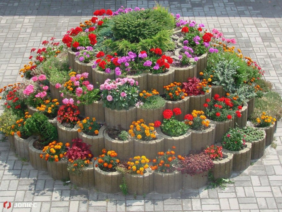 Петуния ампельная вертикальное Озеленение