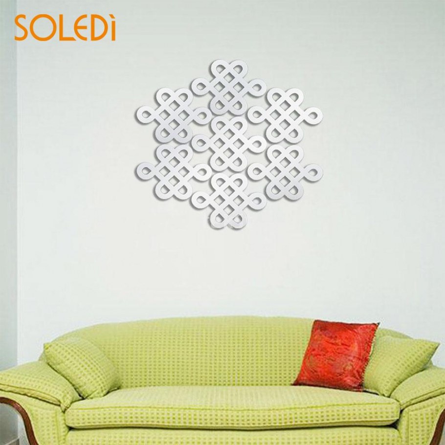 Круглое зеркало в интерьере