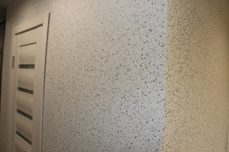 Флоковое покрытие стен