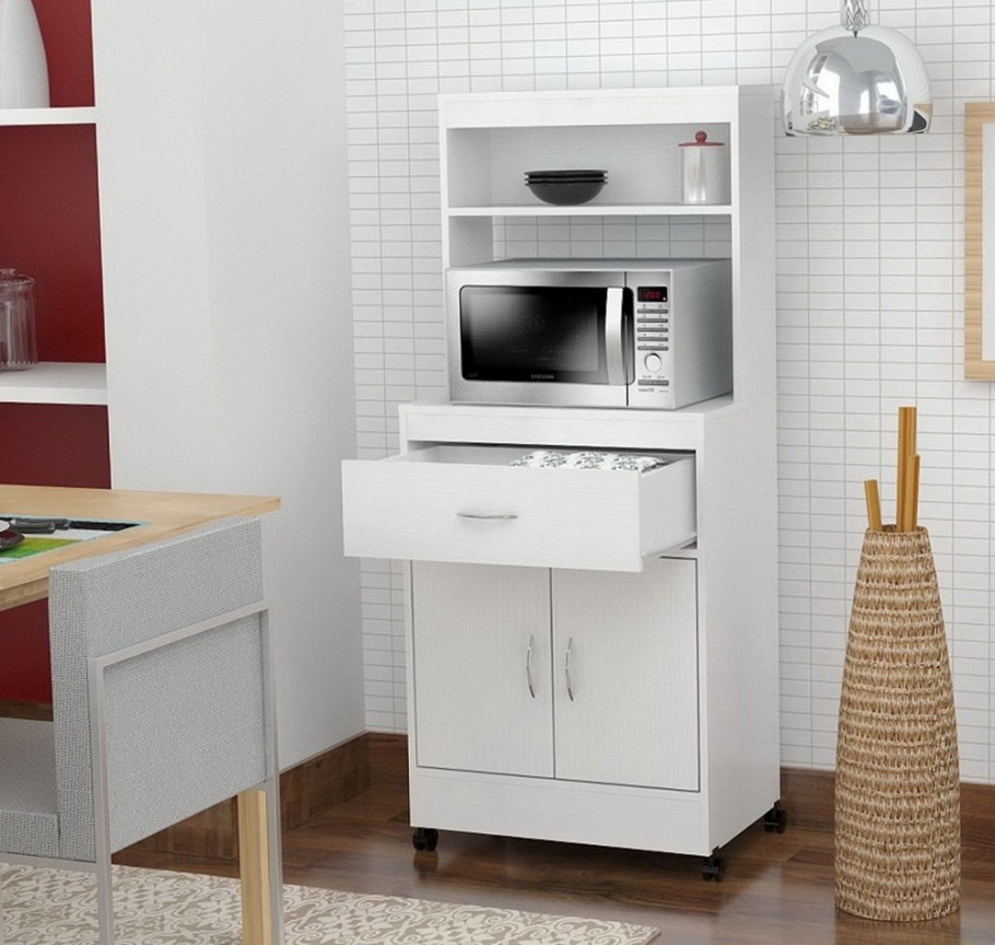 Шкаф под микроволновку напольный