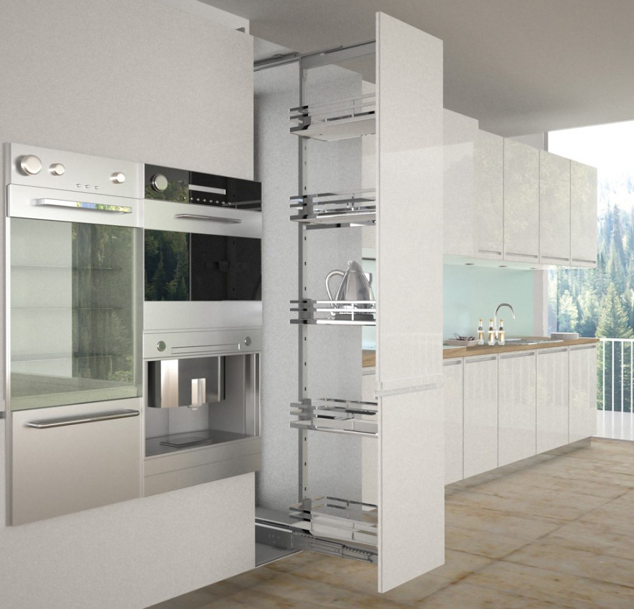 Пенал кухонный Аврора Витра