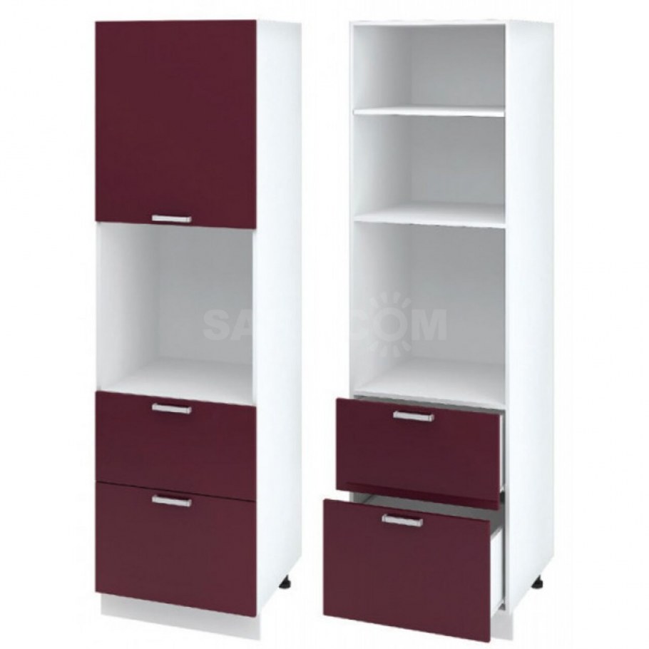 Кухонный гарнитур с винной полкой