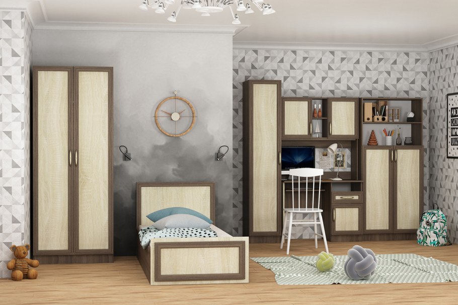 Детская Юнона венге-дуб