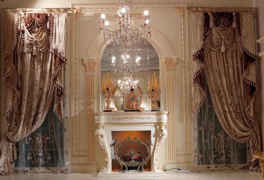 Шторы в стиле Барокко