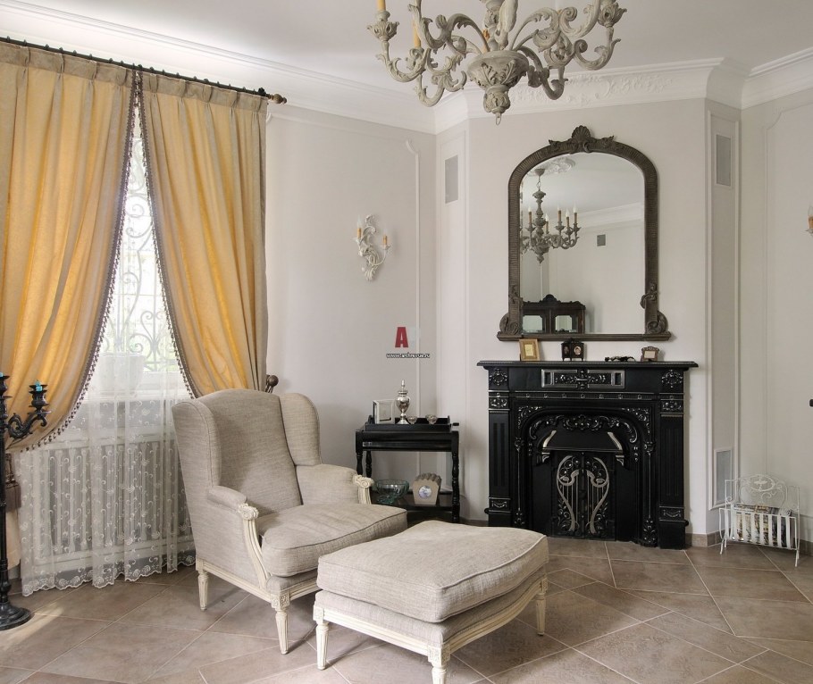 Шторы во французском стиле