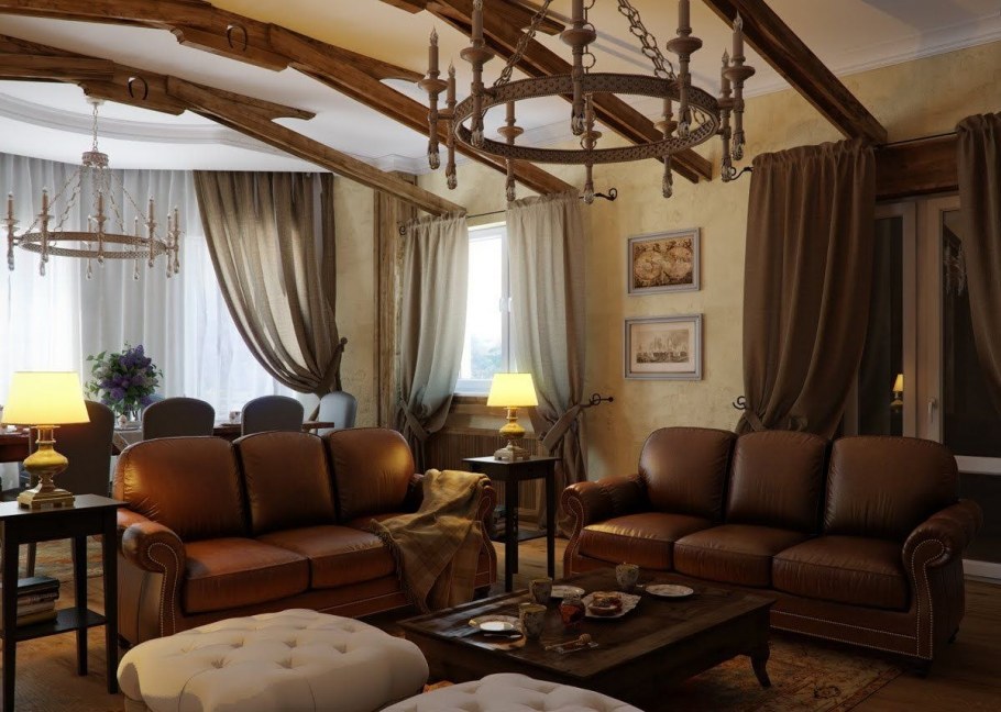 Гостиная в немецком стиле