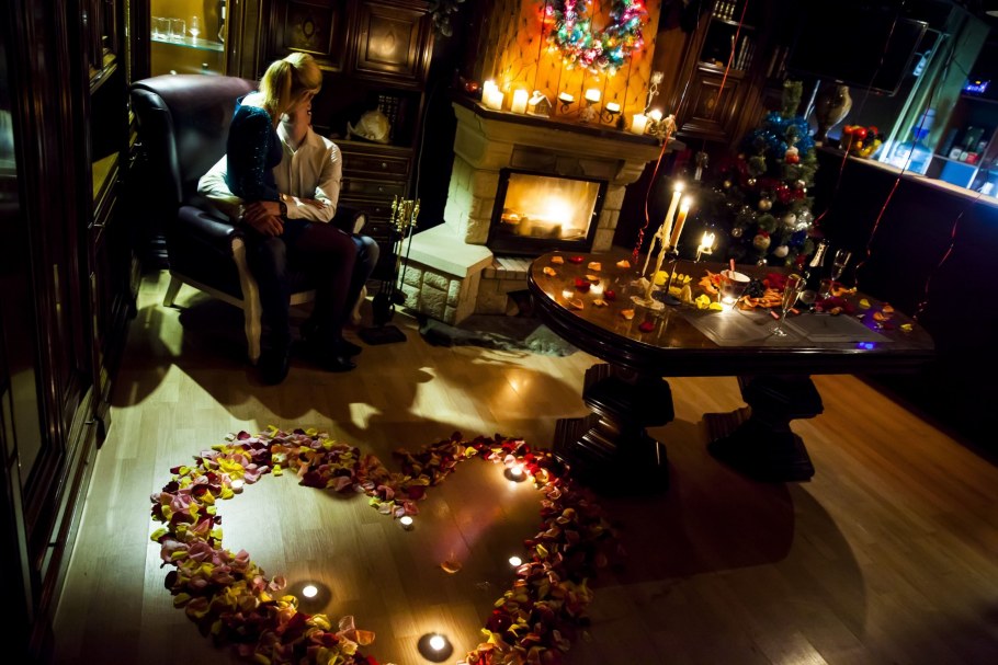 Романтика в спальне