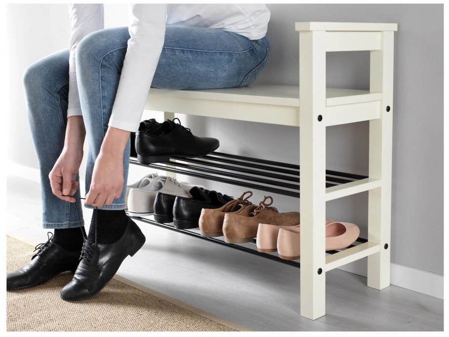 Обувница ikea ХЕМНЭС 903.752.40/703.884.13