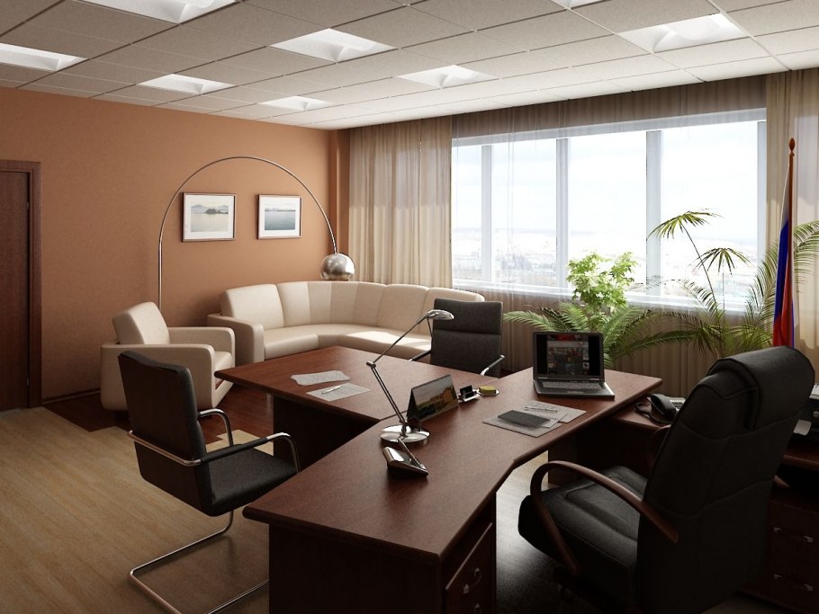 Кабинет для мужчины в доме