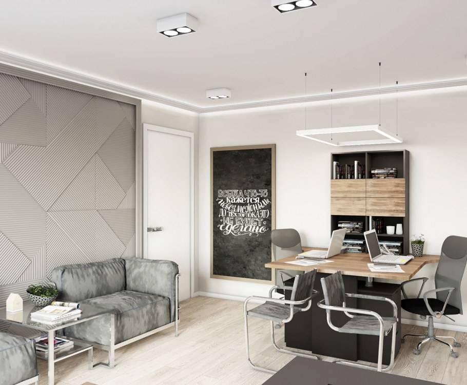 Обои для кабинета в доме