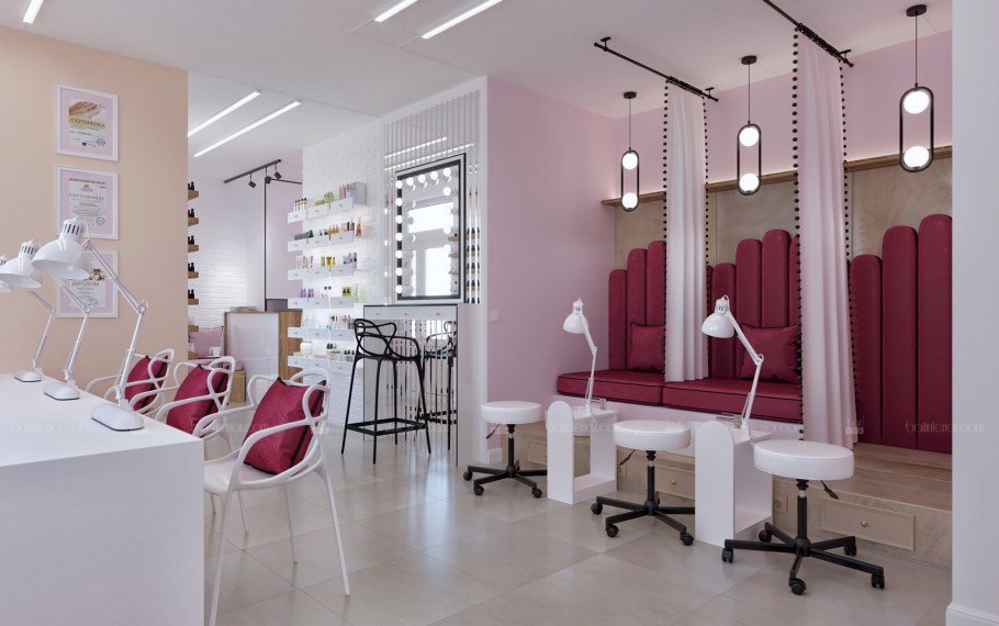 Зал маникюра и педикюра