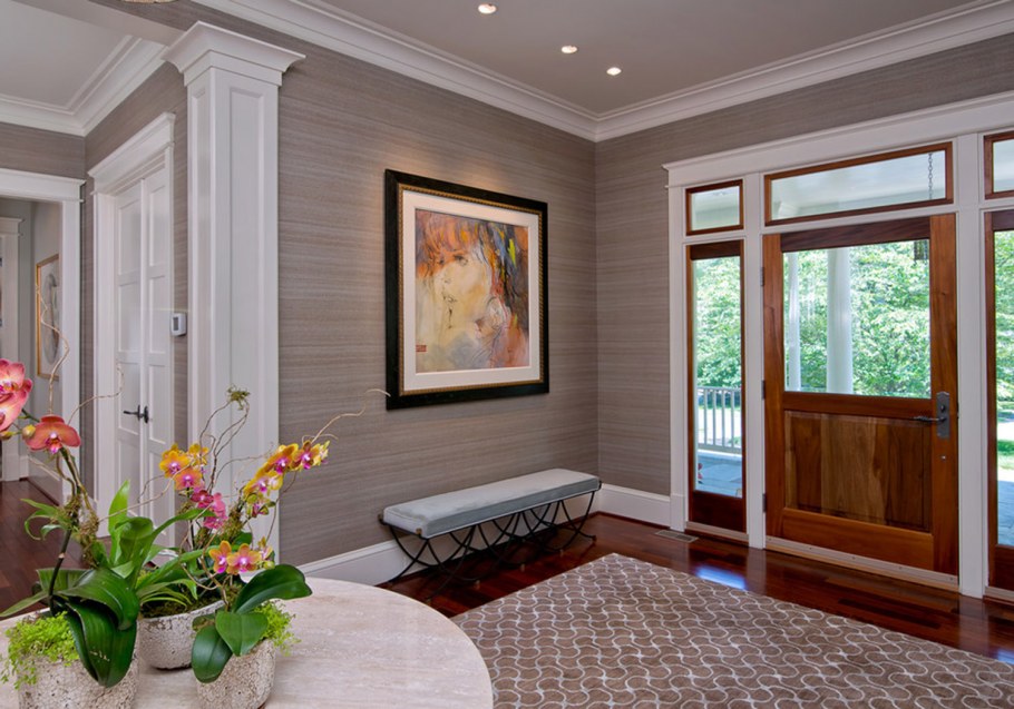 Красивая отделка стен в доме