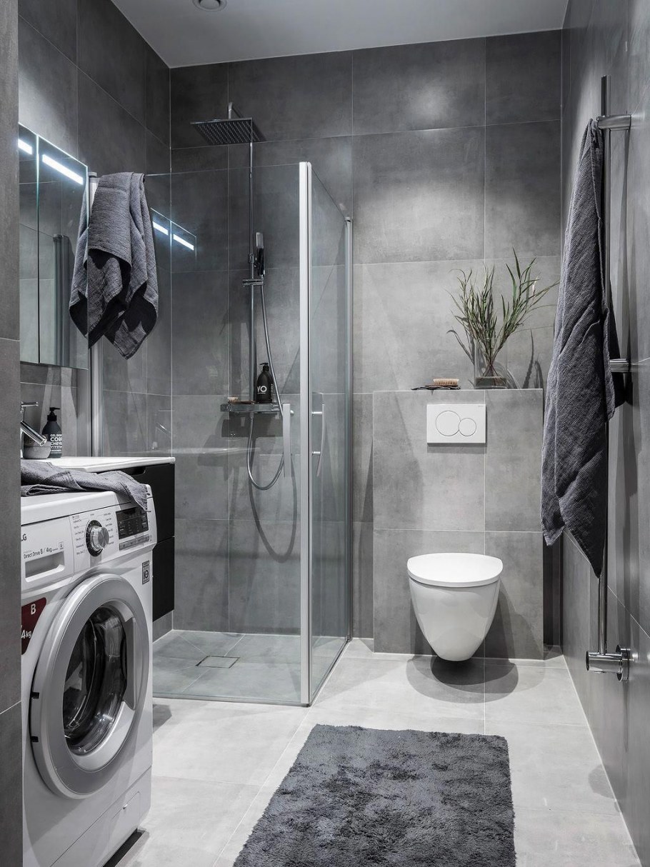 Ванная в стиле Хай тек