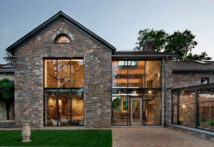 Дизайнерский дом снаружи