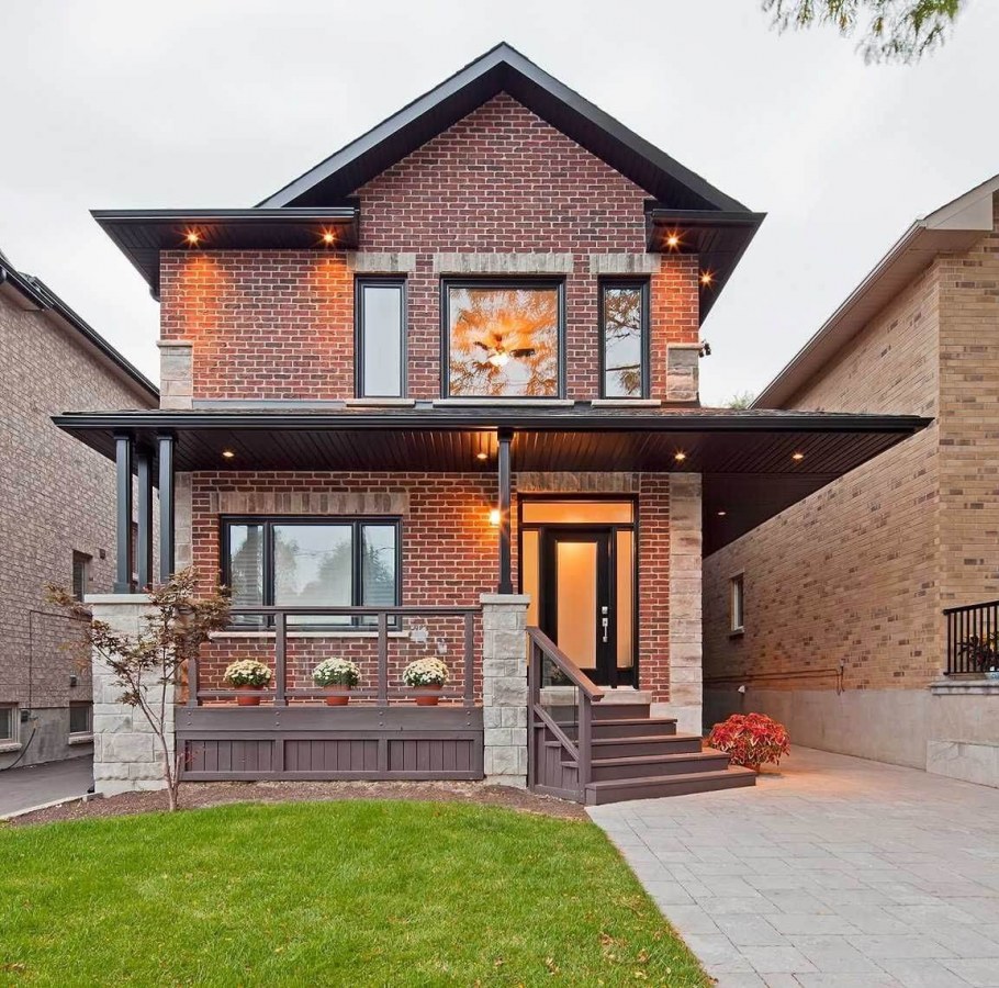 Коттедж Баварская кладка Модерн