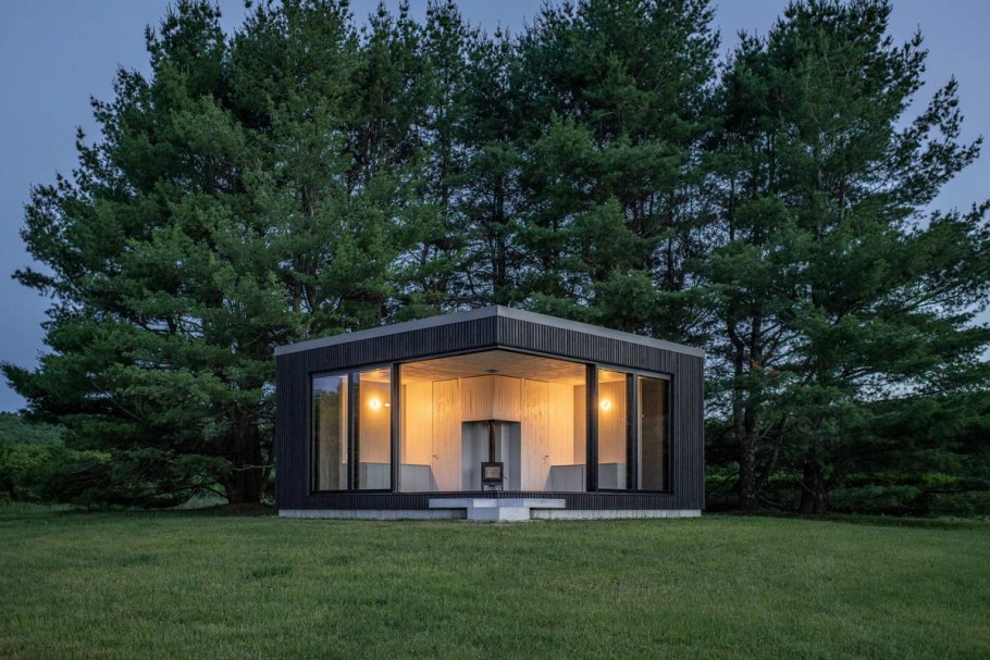 Одноэтажный однокомнатный дом