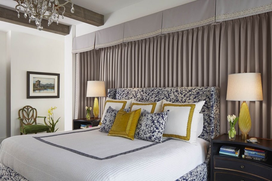 Стиль Эклектика в интерьере спальни