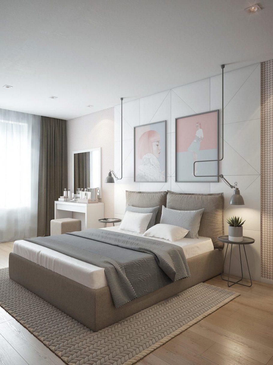 Современная спальня