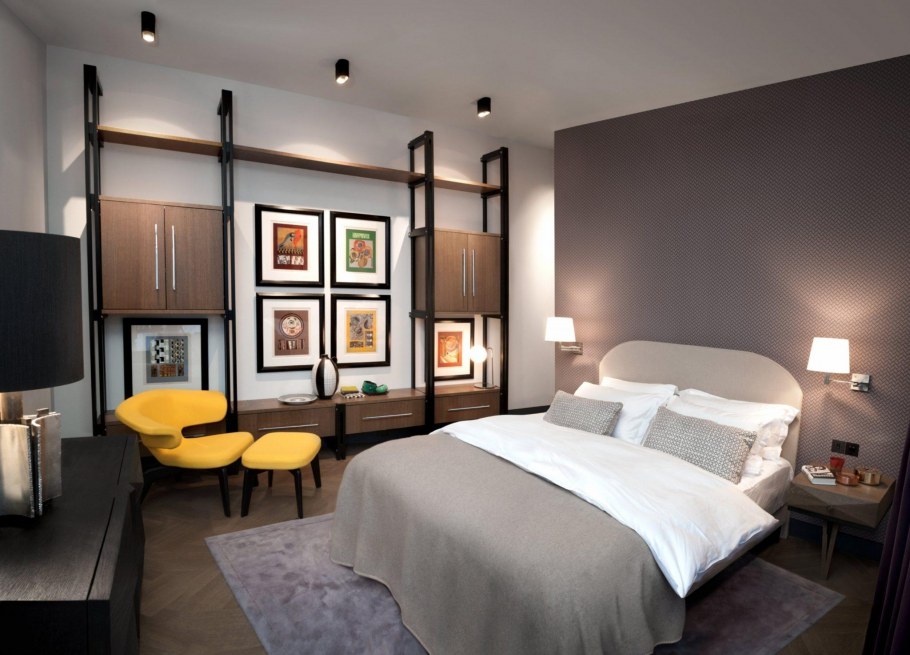 Спальня в стиле конструктивизм