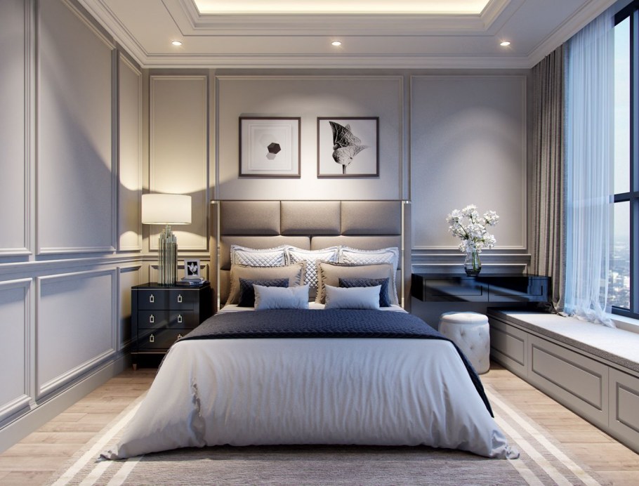 Современная спальня