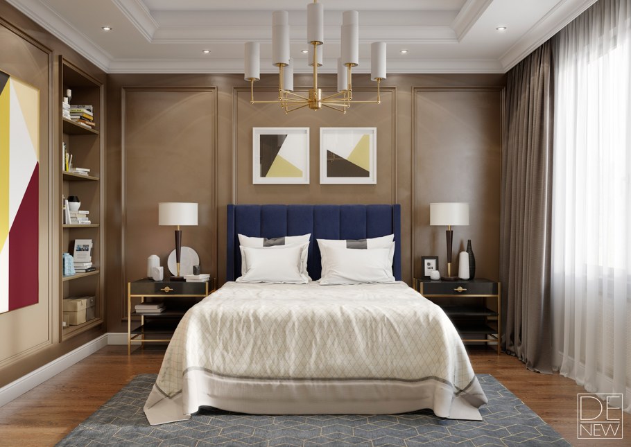 Роскошные современные спальни