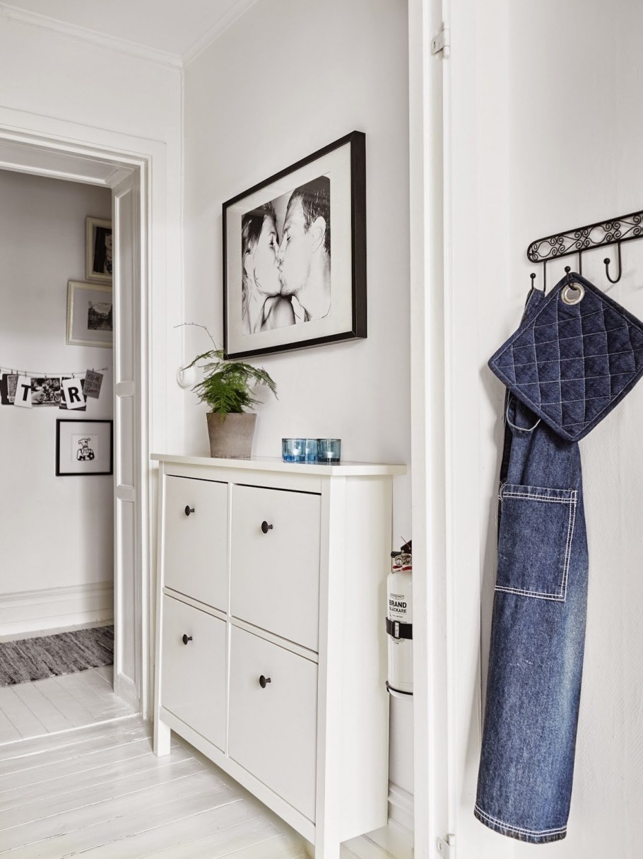 Прихожая Рейкьявик белая лиственница