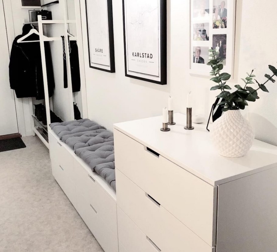 Квартиротека икеа прихожая