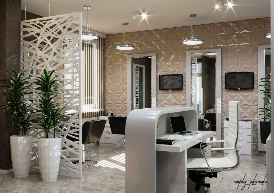 Дизайн проект салона красоты