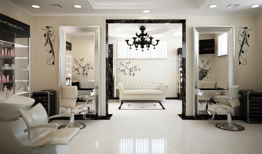 Интерьер парикмахерской