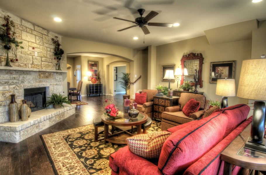 Стильный интерьер виллы