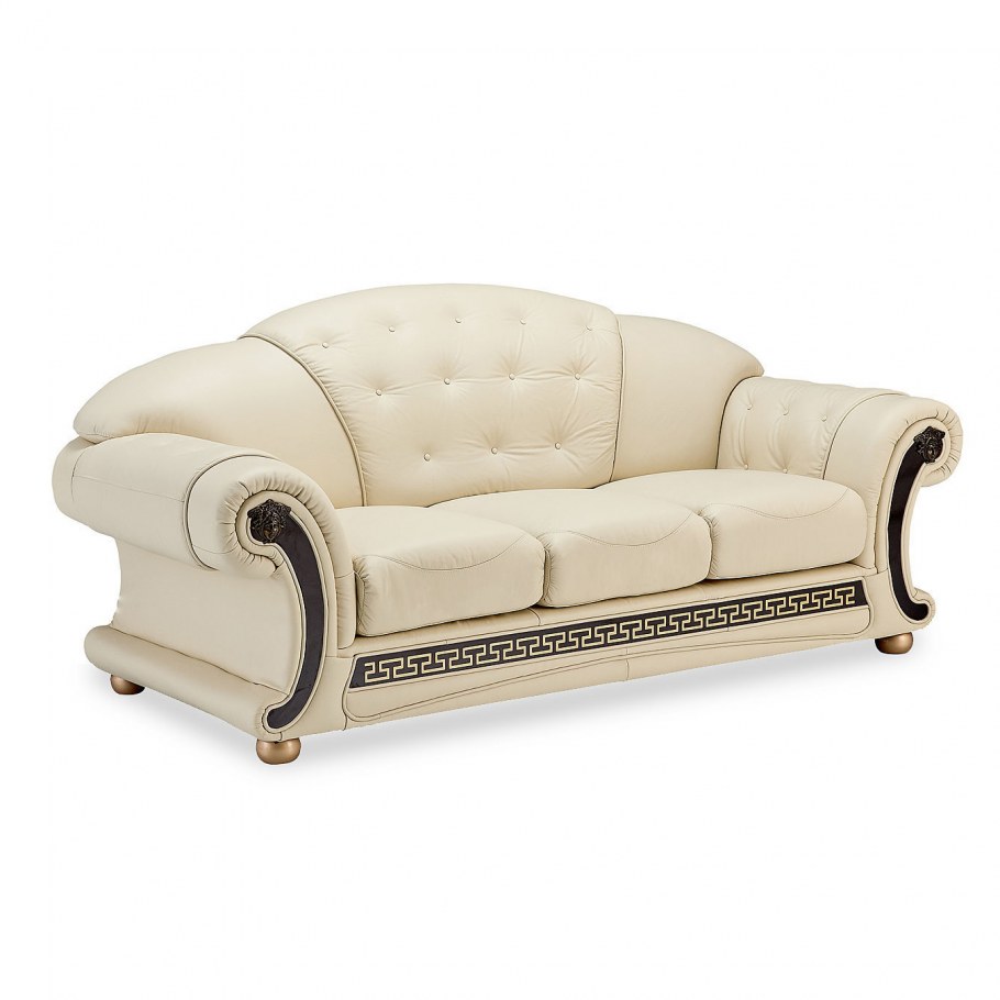 Диван Versace (3-х местный) черный