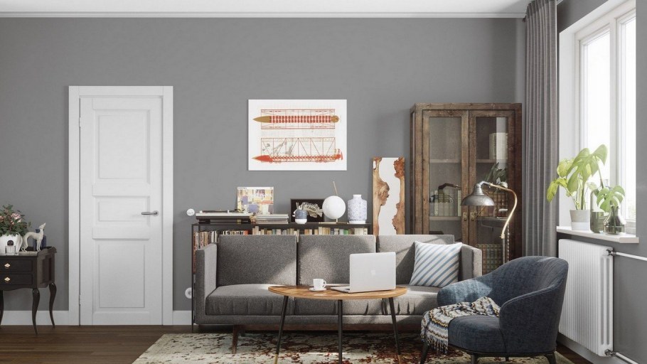 Плинтус в скандинавском стиле