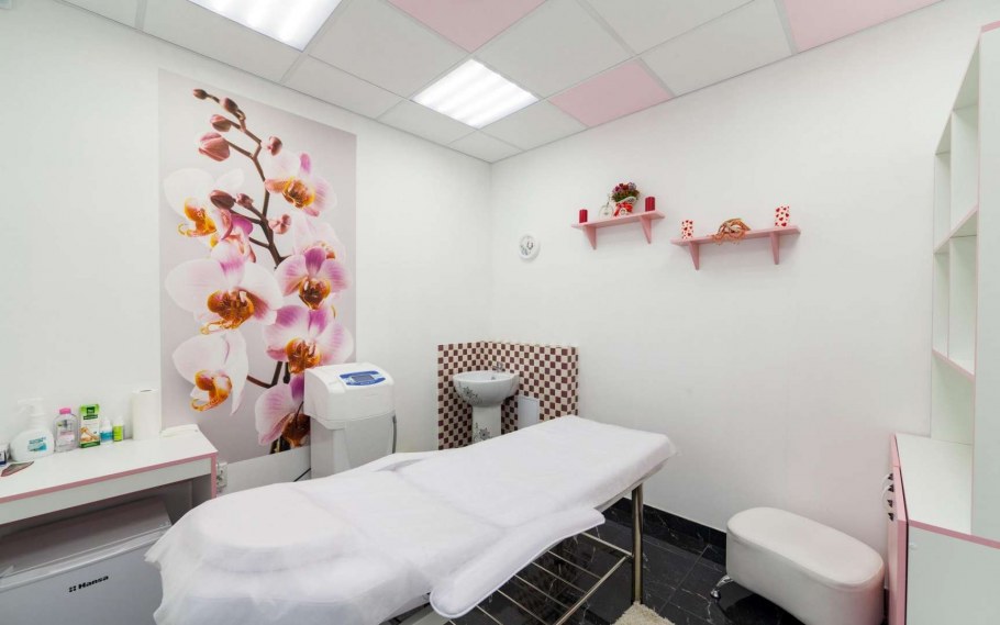 Интерьер студии лазерной эпиляции