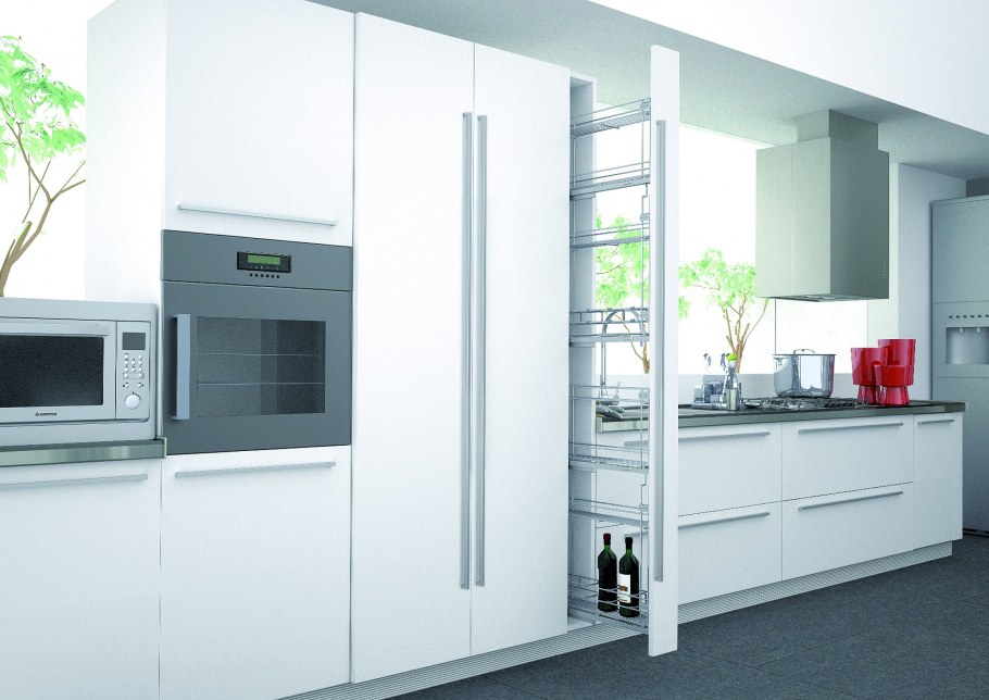 Выдвижная колонна для кухни