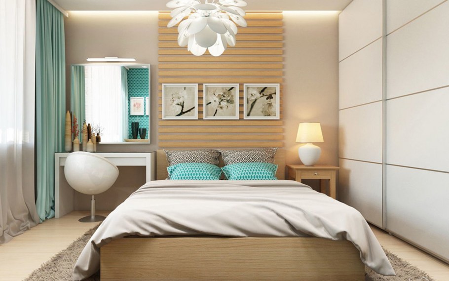 Интерьер спальной комнаты