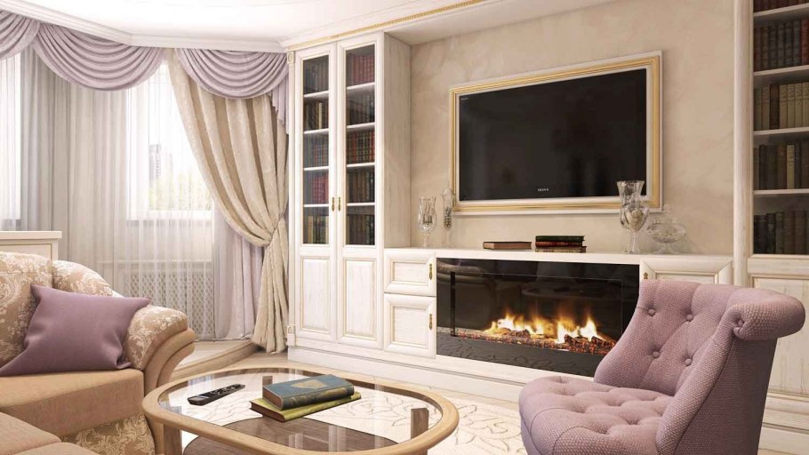 Неоклассика в интерьере квартиры