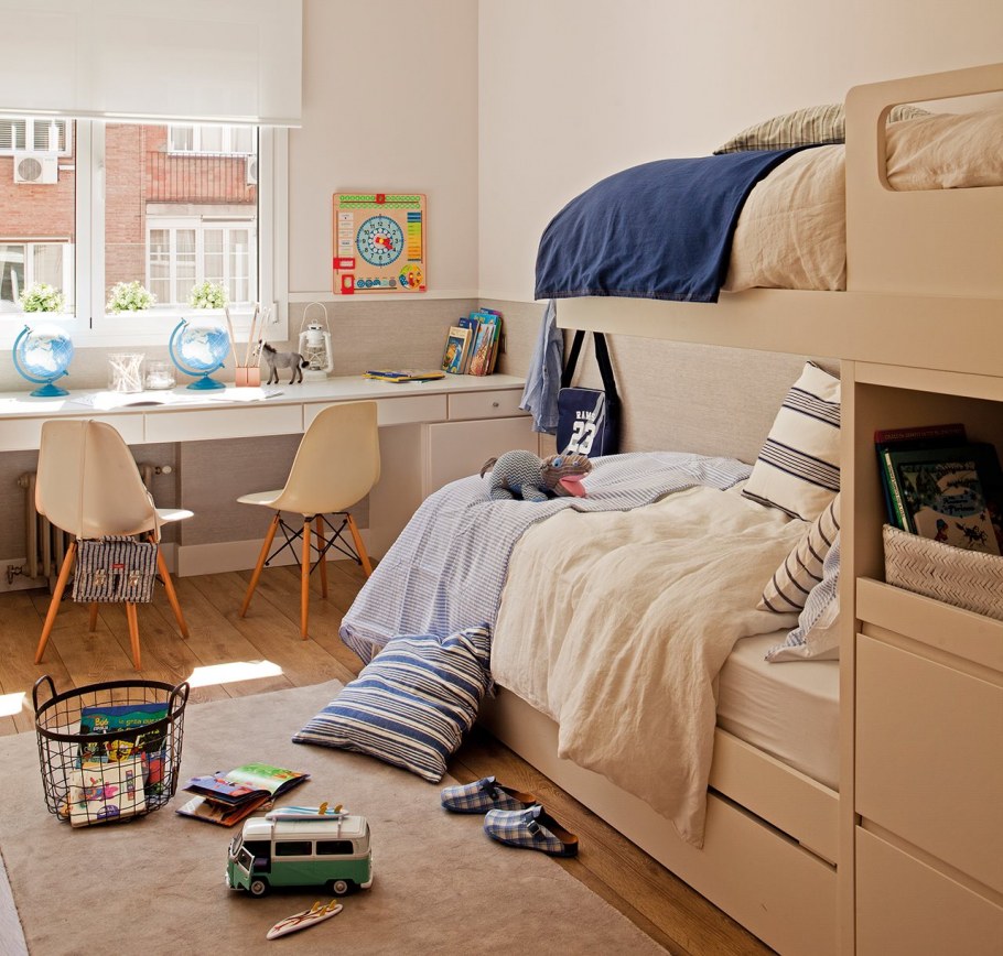 Детские комнаты для двоих детей