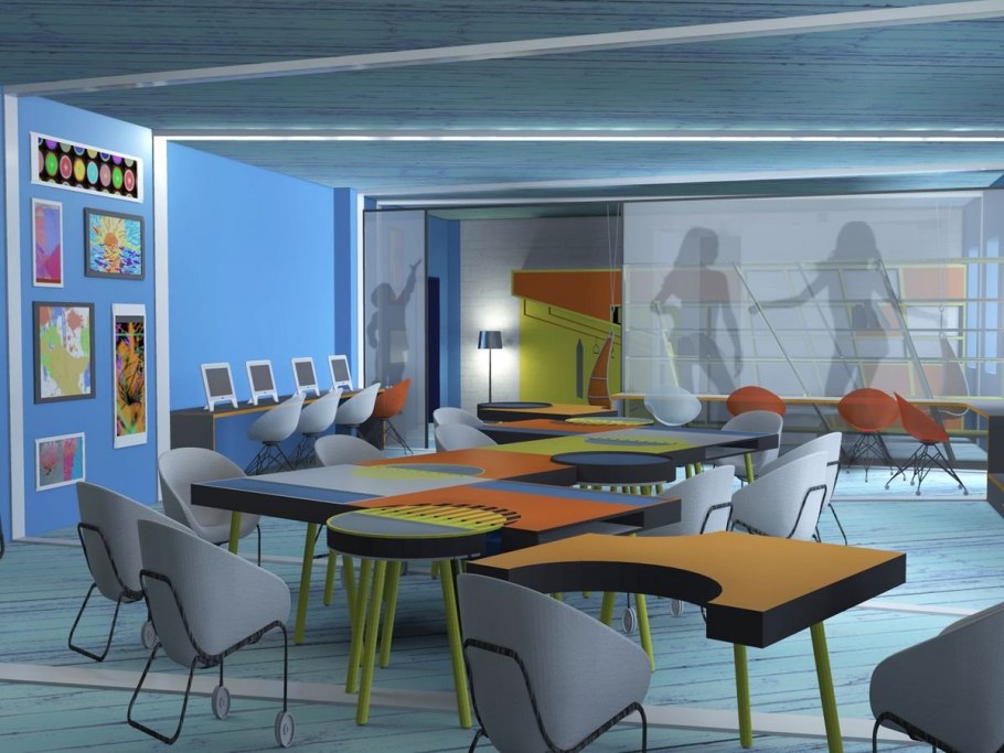 Интерьер школьного класса