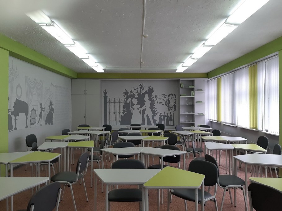 Интерьер школы
