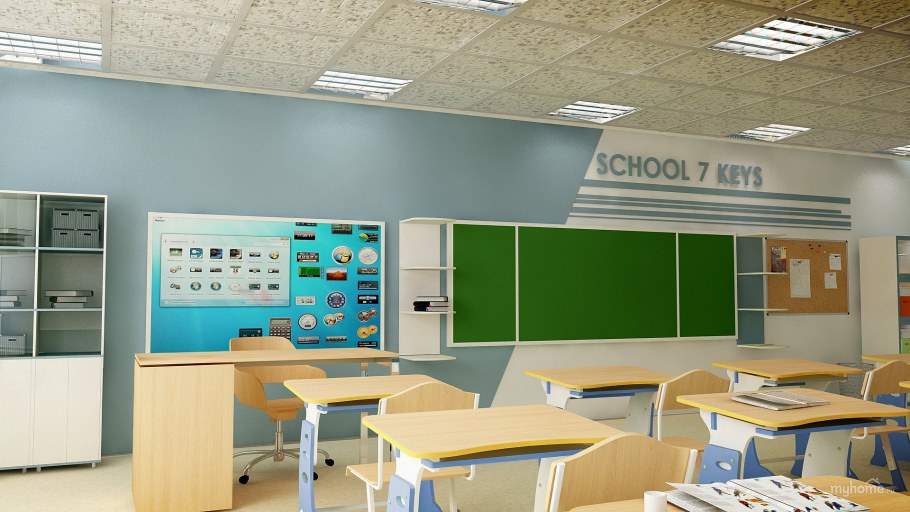 Интерьер школьного кабинета