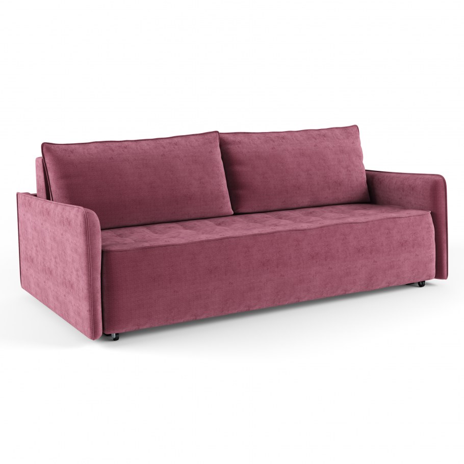 Диваны Честерфилд бордо велюр