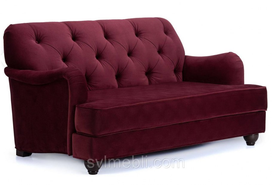 Бордовый диван в интерьере