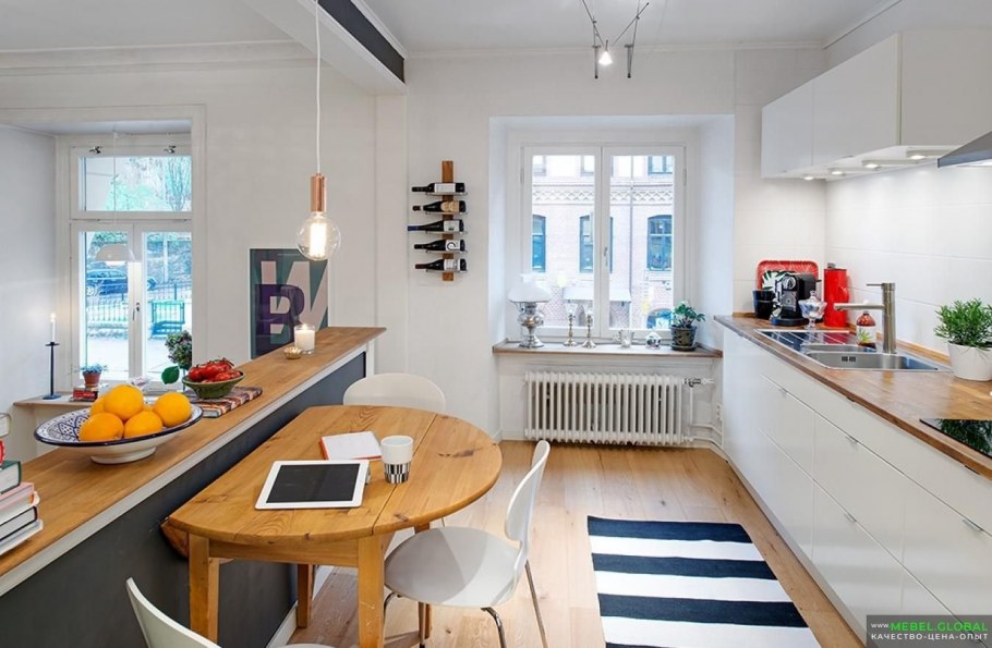 Квартира в шведском стиле