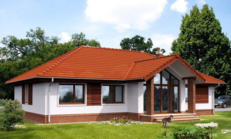 Одноэтажный коттедж «Лури