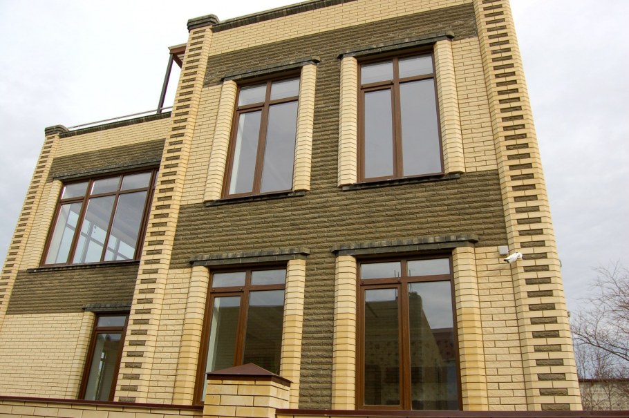 Термосайдинг кирпич