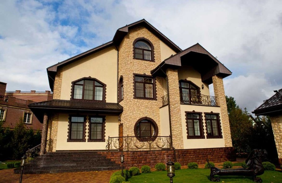 Фасадная кладка кирпича