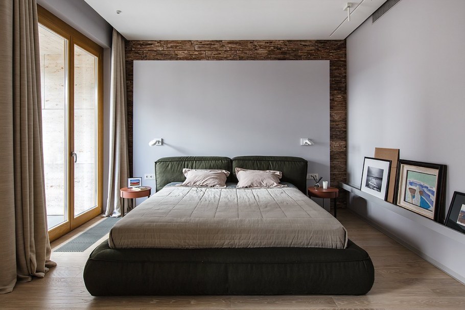 Ниши в интерьере спальни